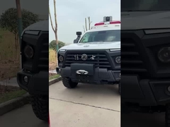 हाउ फायर फाइटिंग लाइट रेस्क्यू फायर ट्रक 228KW 4x2 5 टन क्रेन के साथ