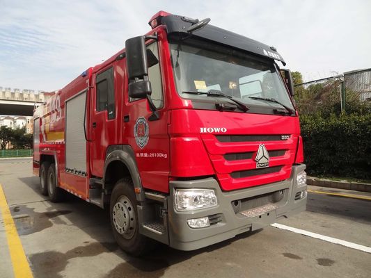 6x4 276kw Rapid Rescue Fire Engine , Diesel Emergency Rescue Truck Multiple Function