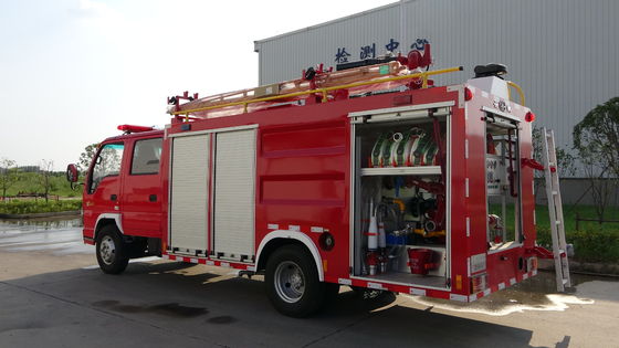 ISUZU Fire And Rescue Vehicles Foam Powder Combination For Emergency Fire Fighting
